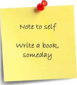 write a book someday